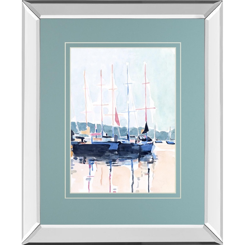 Watercolor Boat Club I By Emma Scarvey – Beige