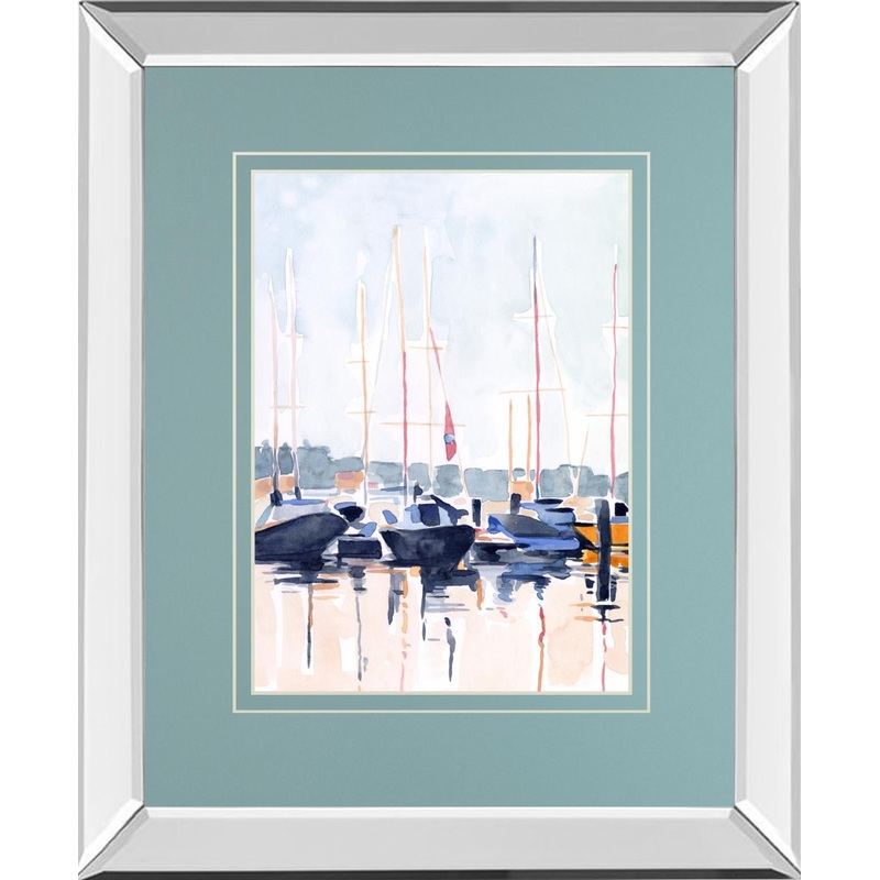 Watercolor Boat Club II By Emma Scarvey – Beige