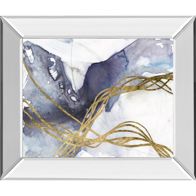 Agate Wave IV By Jennifer Goldberger – Blue