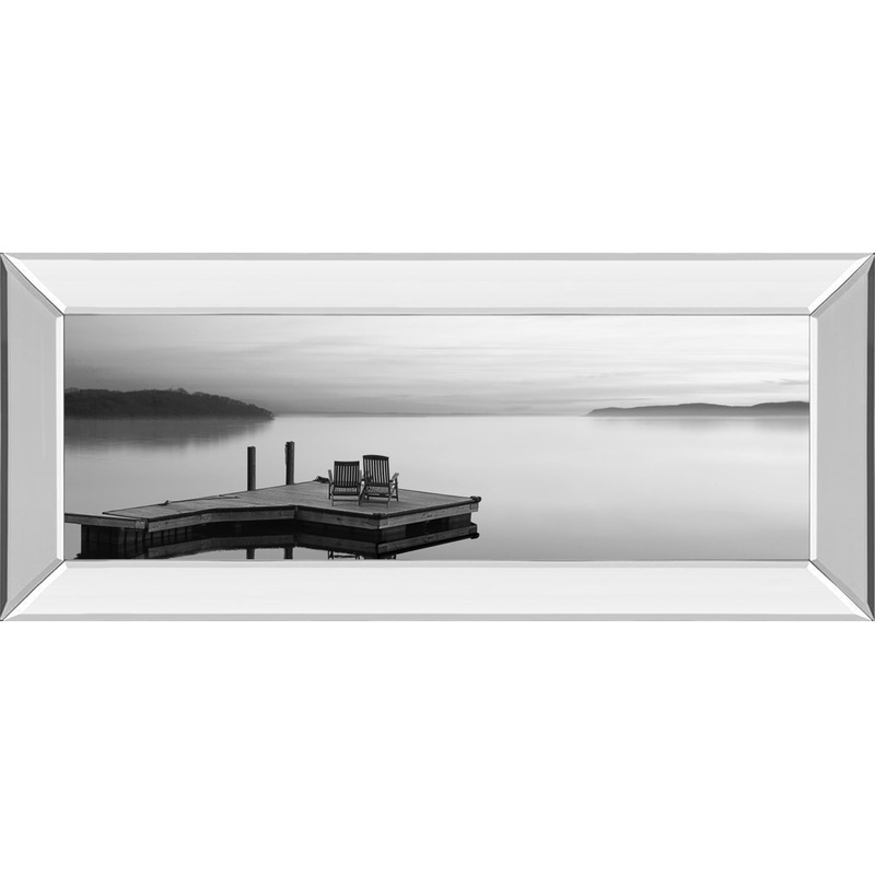 Black & White Water Panel XI By James McLoughlin – Dark Gray