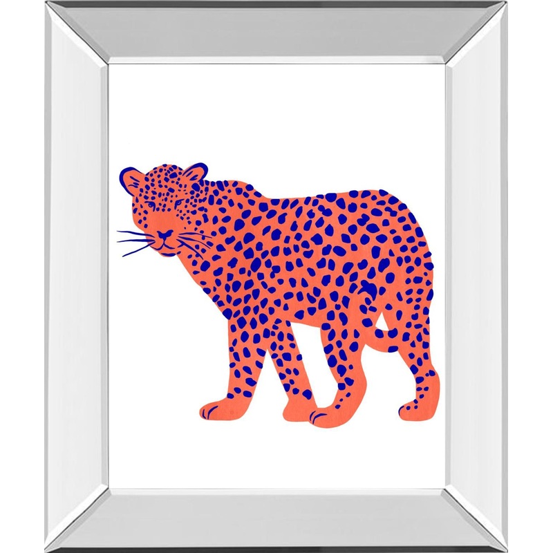 Bright Leopard I By Emma Scarvey – Pink