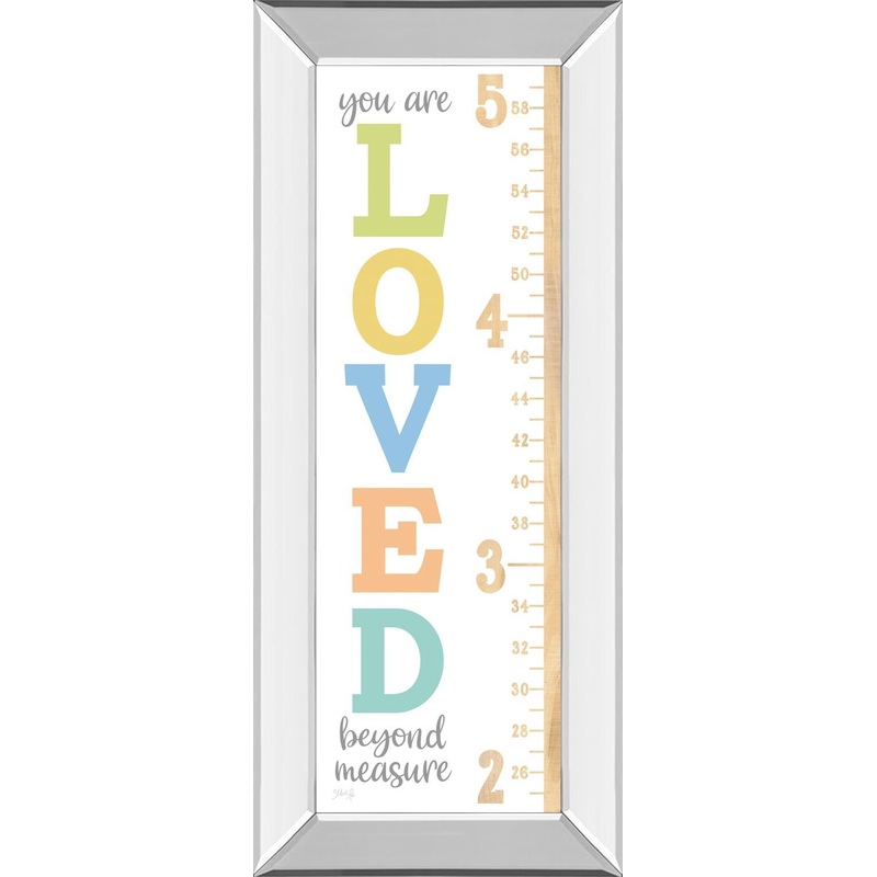 Loved Beyond Measture Growth Chart By Marla Rae – White