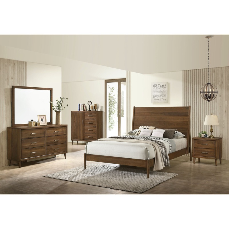 Malibu – 4-Drawer Chest – Walnut