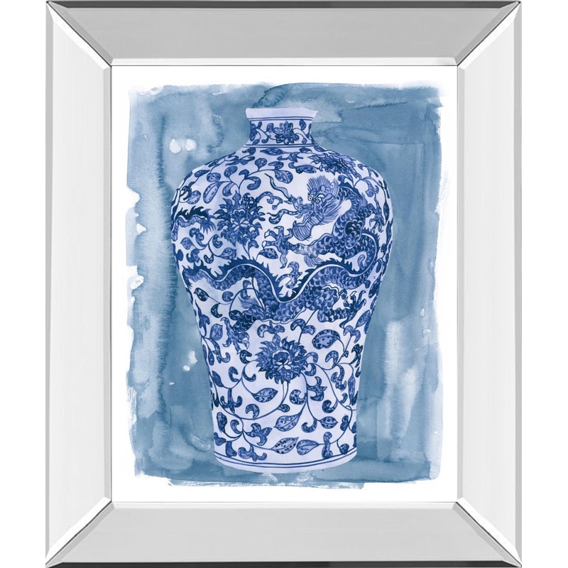 Ming Vase I By Melissa Wang – Blue