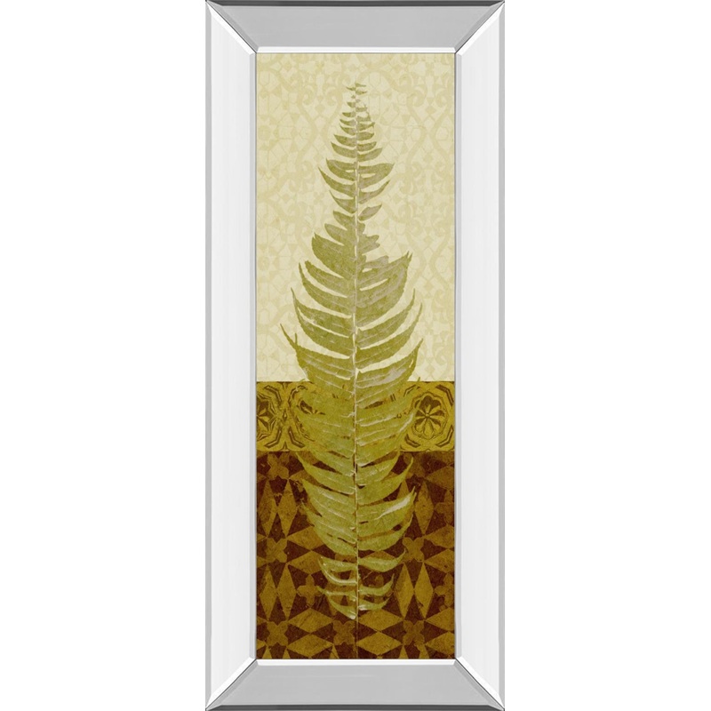 Tropical Frond II By Alonzo Saunders – Light Brown