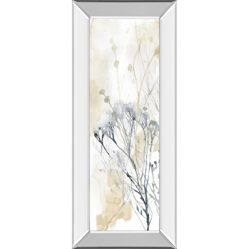 Wildflower Line Contour I By Jennifer Goldberger – Beige