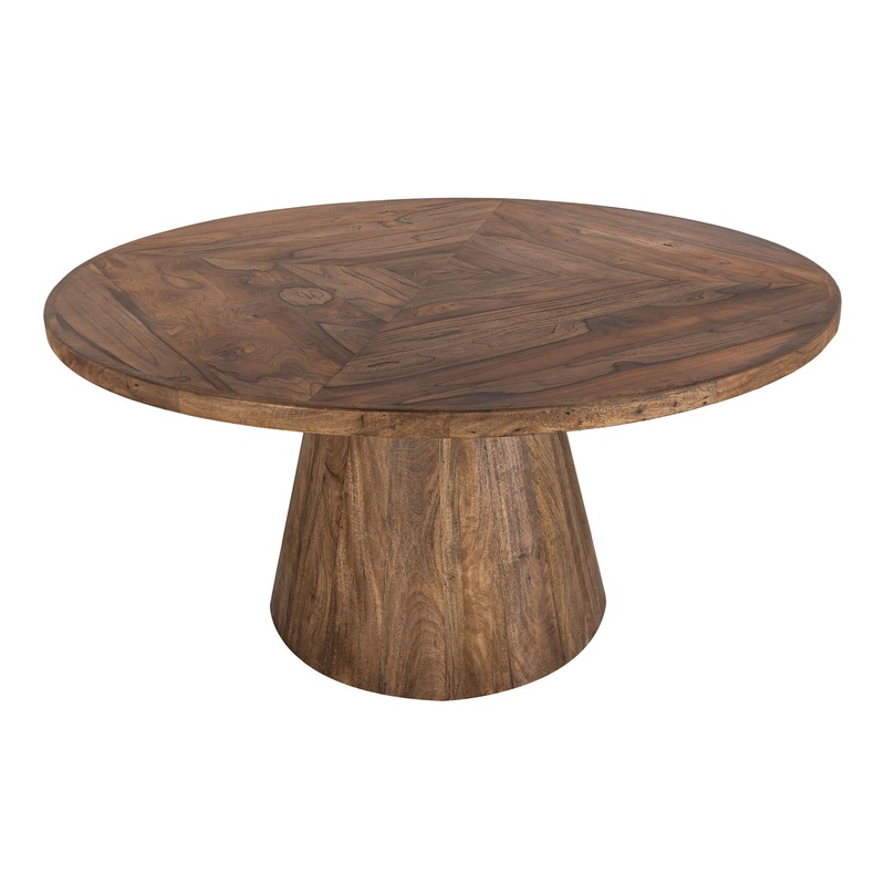 Balam – Round Dining Table – Light Brown