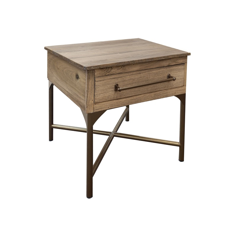 Bernabe – End Table – Sepia Brown