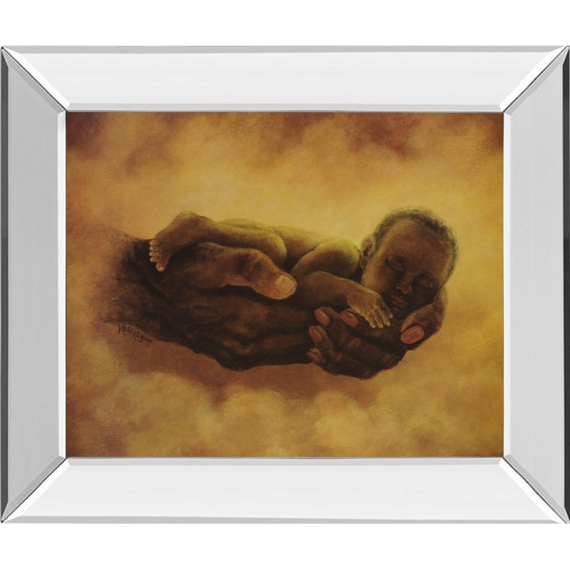 Mirrored Frame Promotional Line 22X26 – Light Brown