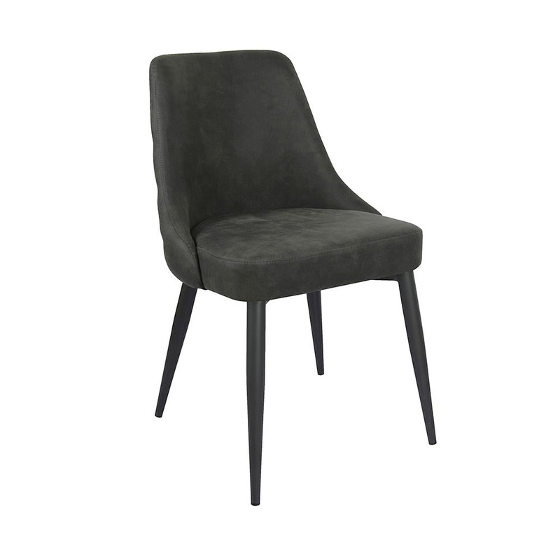 Cosmo Upholstered Curved Back Side Chairs (Set of 2)