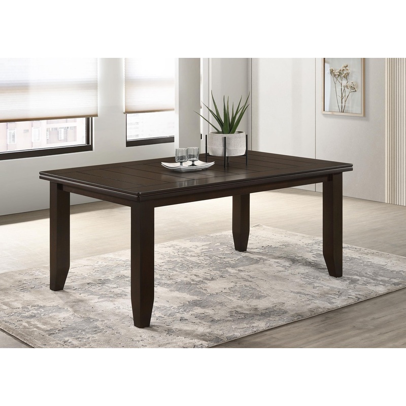 Dalila Rectangular Dining Table Cappuccino