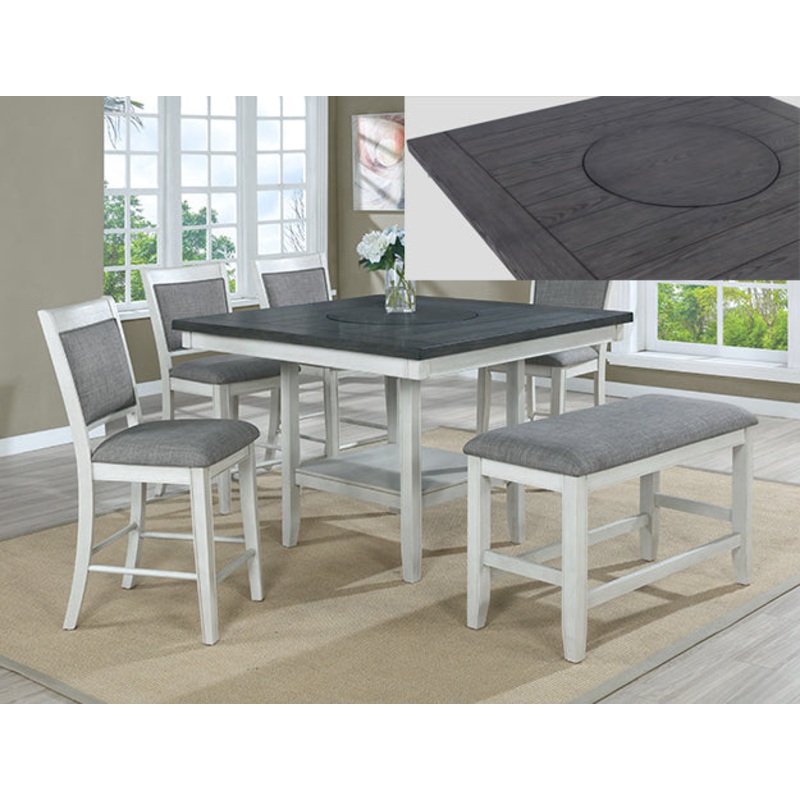 FULTON COUNTER HT. TABLE CHALK GREY