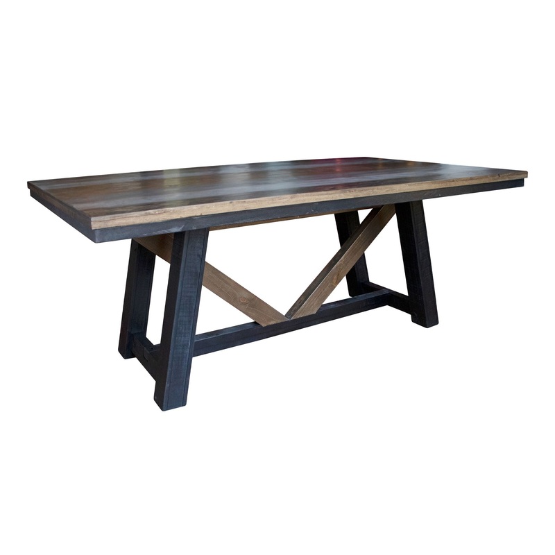 Antique Gray – Table – Gray / Brown