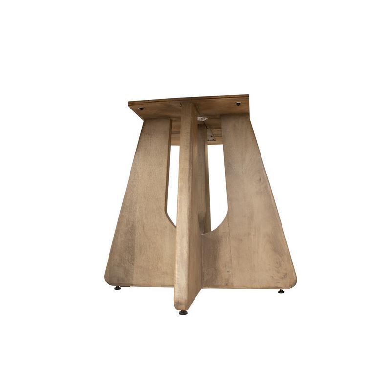 Natural Parota Round Table base