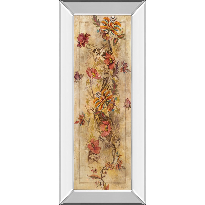 Fleur Delicate I By Georgie – Framed Print Wall Art – Beige