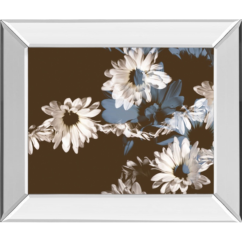Chocolate Bloom Il By A. Project Mirror Framed Print Wall Art – Dark Brown