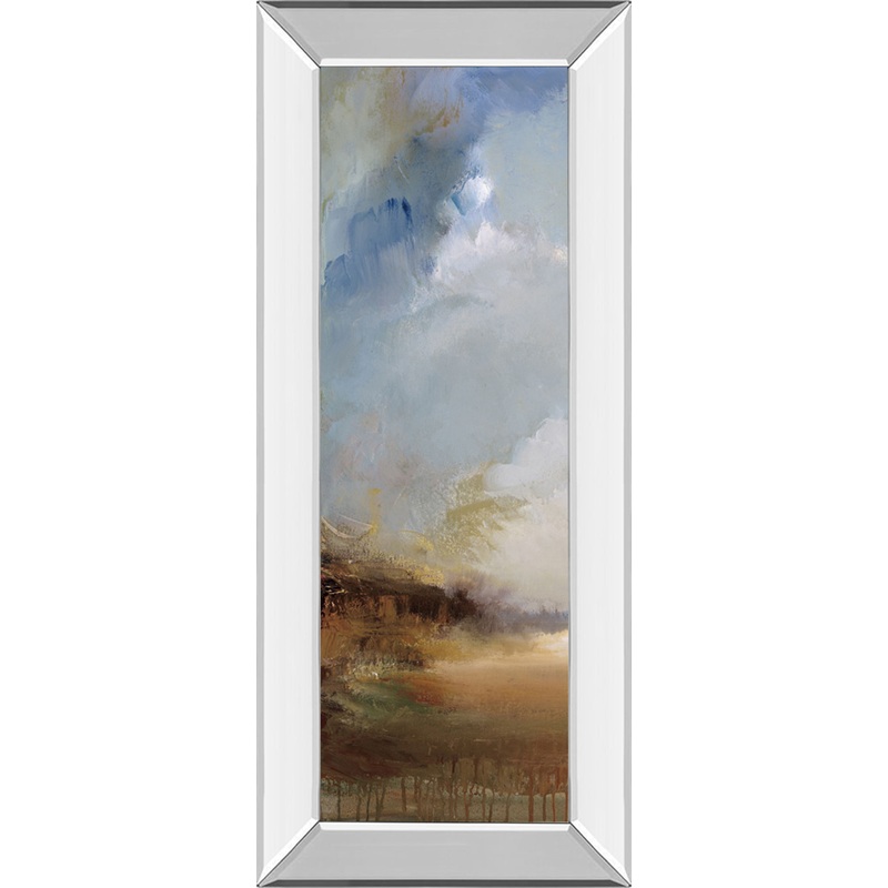 Haven By Cat Tesla – Framed Print Wall Art – Blue