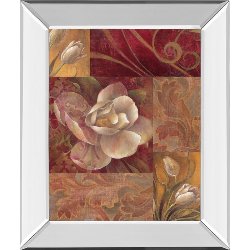 Variety Of Style I By Elaine Vollherbst-Lane – Mirror Framed Print Wall Art – Red