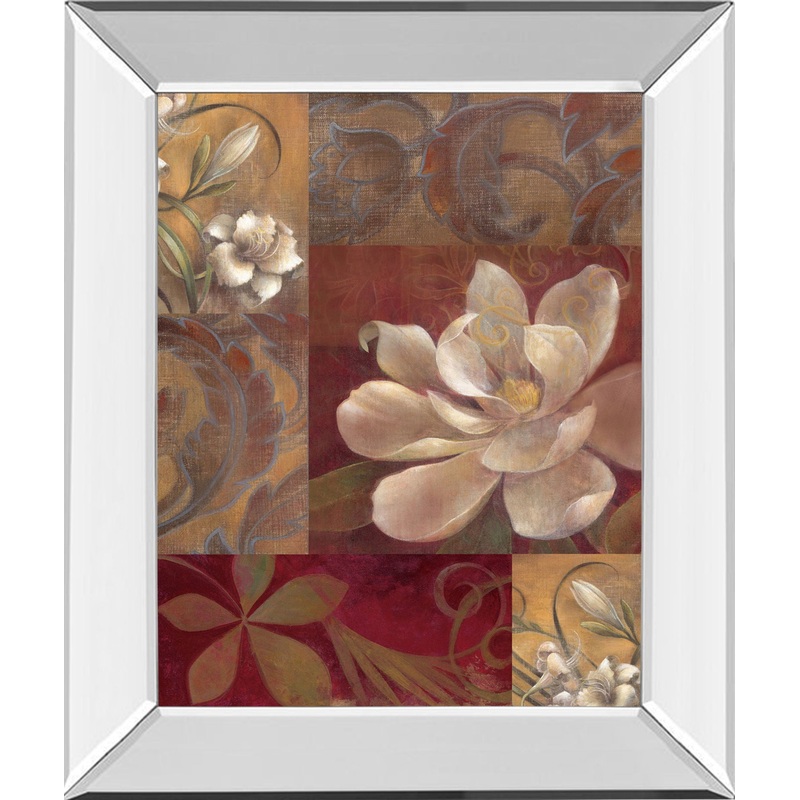 Variety Of Style Il By Elaine Vollherbst-Lane – Mirror Framed Print Wall Art – Red