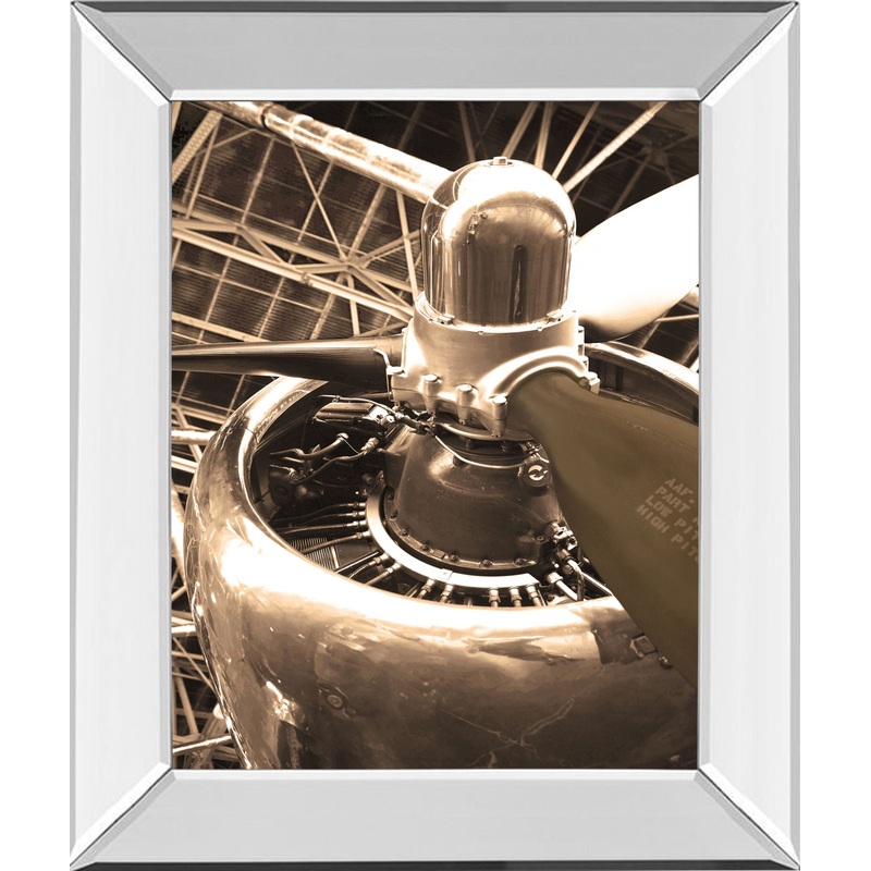 Dc4 Aircraft By Danita Delimont – Mirror Framed Print Wall Art – Gold