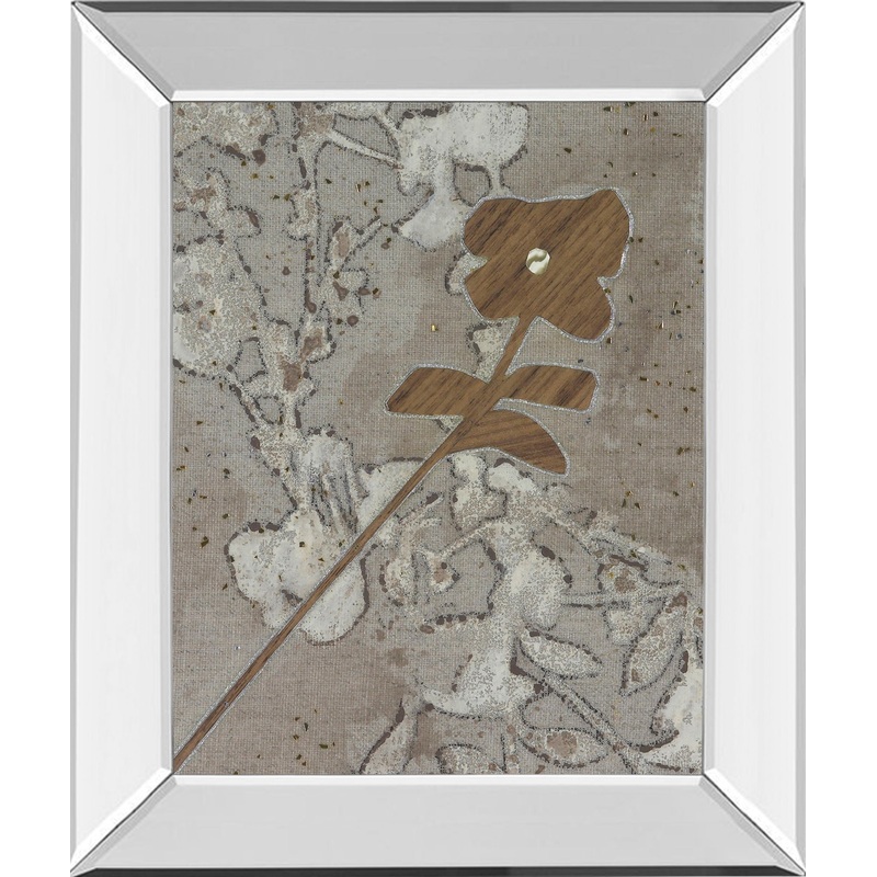 Lift Me I By Miller – Mirror Framed Print Wall Art – Beige