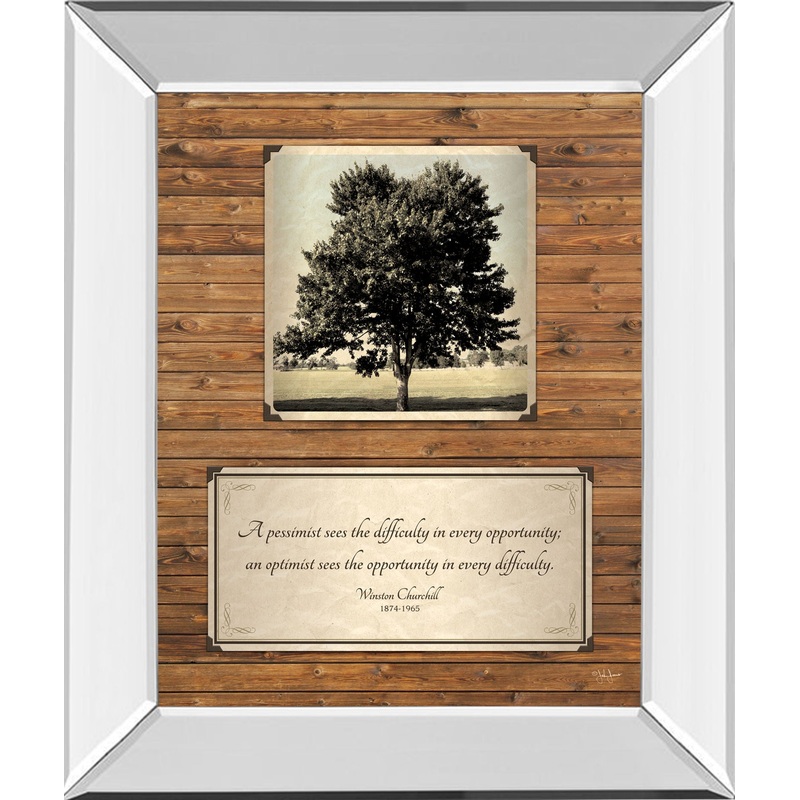 Opportunity By John Jones – Framed Print Wall Art – Dark Brown