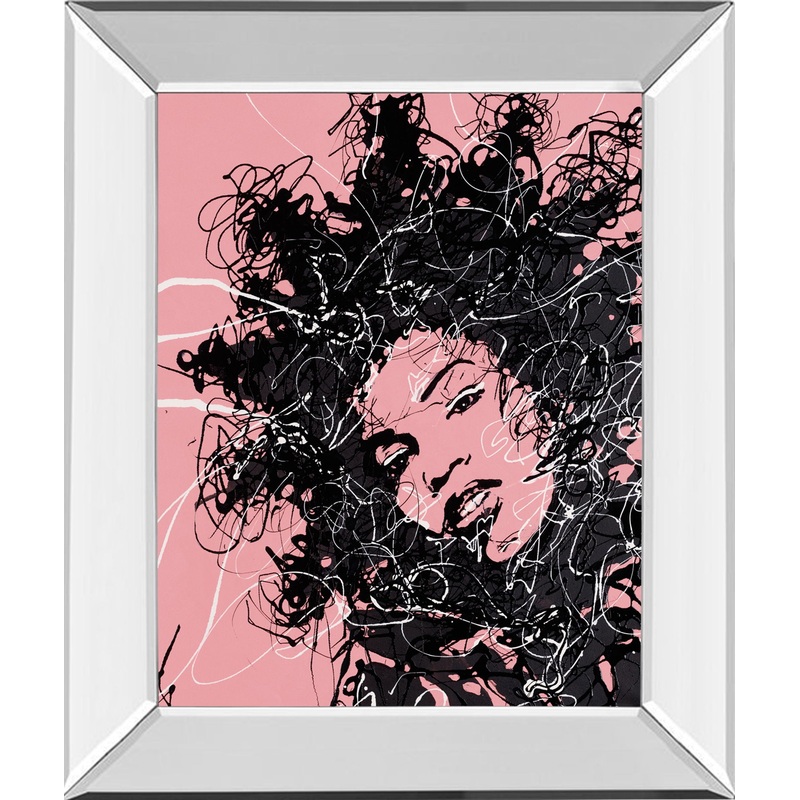 Star Il By Oksana Leadbitter – Print Wall Art – Pink