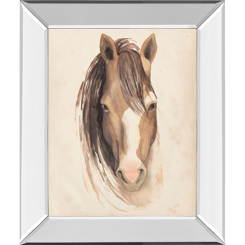 Watercolor Animal Study – Dark Brown