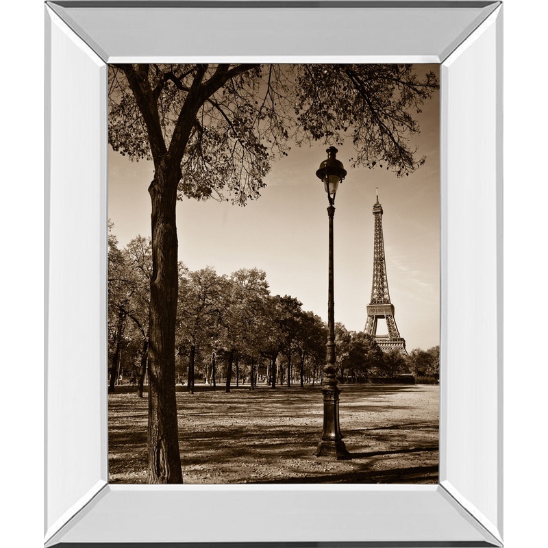 An Afternoon Stroll-pari By Maihara – Mirrored Frame – Black