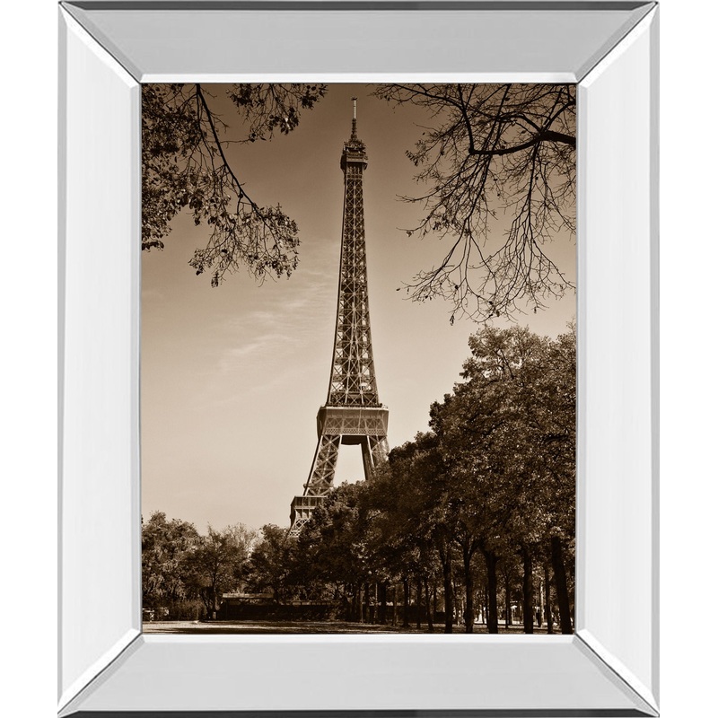 An Afternoon Stroll-pari By Maihara – Mirrored Frame Real Glass – Black