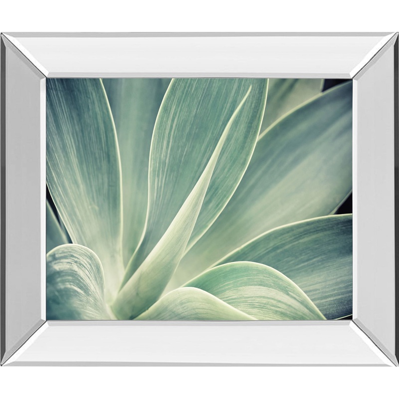 Fresnillo By Irene Suchocki – Mirror Framed Print Wall Art – Green
