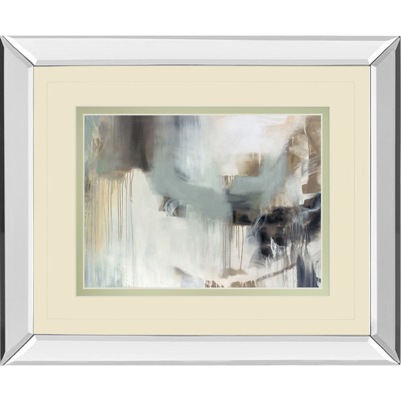 Argentum By Cat Tesla – Mirror Framed Print Wall Art – White