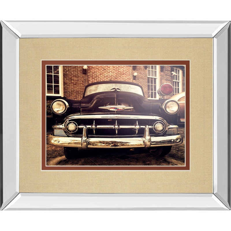 Classic Ride Il By Robert Jones – Framed Print Wall Art – Black