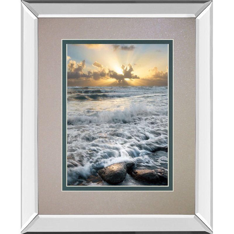 Crash By Celebrate Life Gallery – Mirror Framed Print Wall Art – Gold