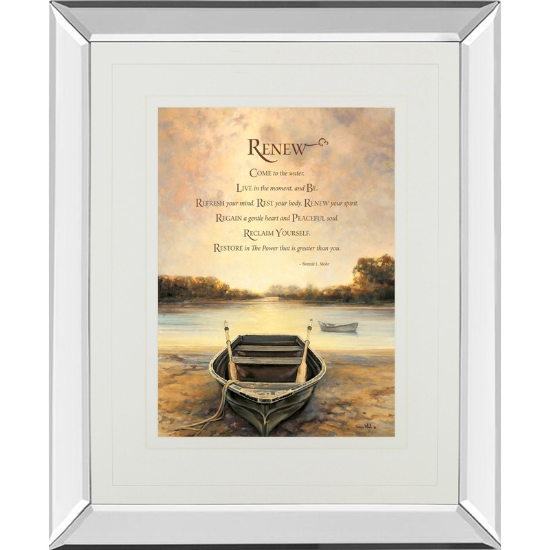 Renew By Bonnie Mohr – Print Wall Art – Beige