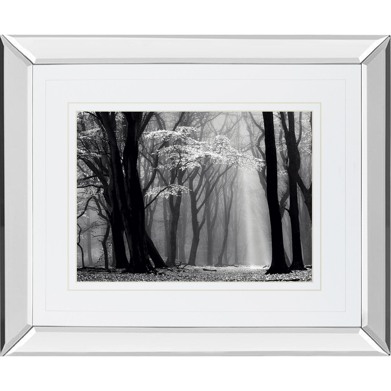 Winter Is Coming By Lars Van De Goor – Mirror Framed Print Wall Art – Black