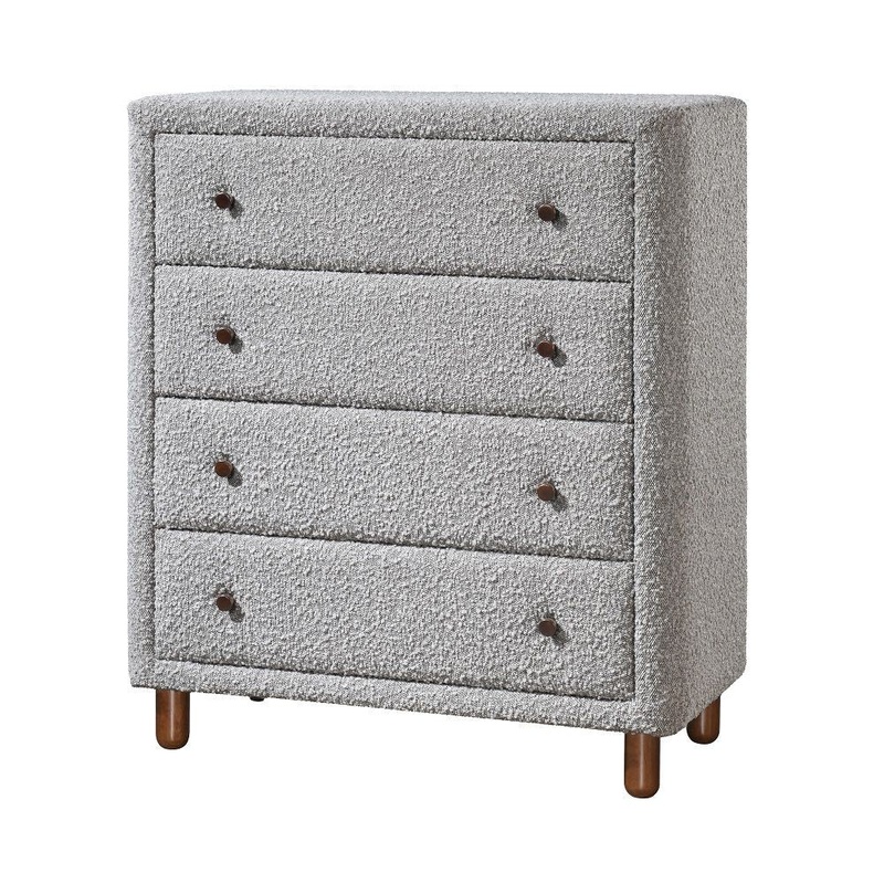 Cleo – Chest – Gray Boucle