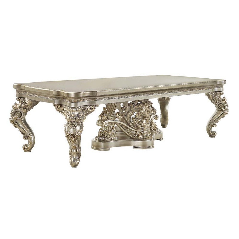 Danae – Dining Table – Champagne & Gold Finish