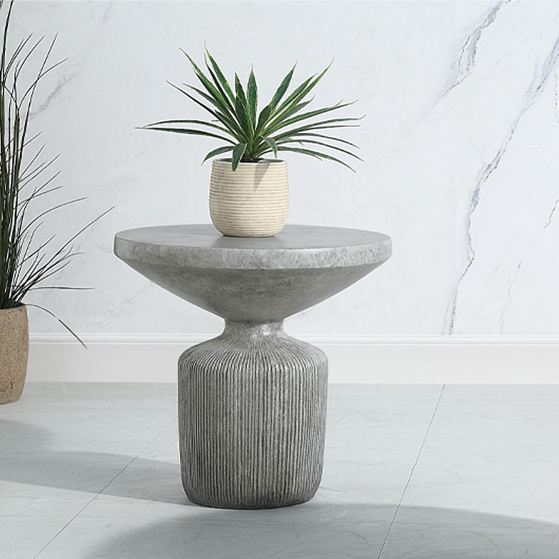 Laddie – End Table – Weathered Gray