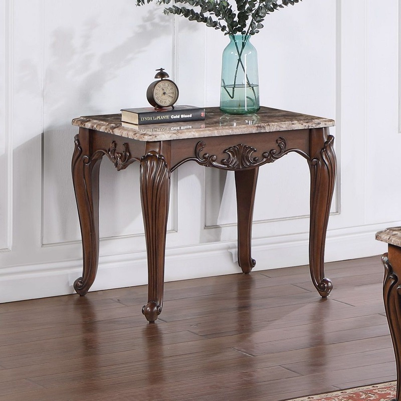 Nayla – End Table – Natural Cherry