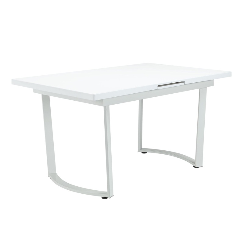 Palton – Dining Table – High Gloss White Finish