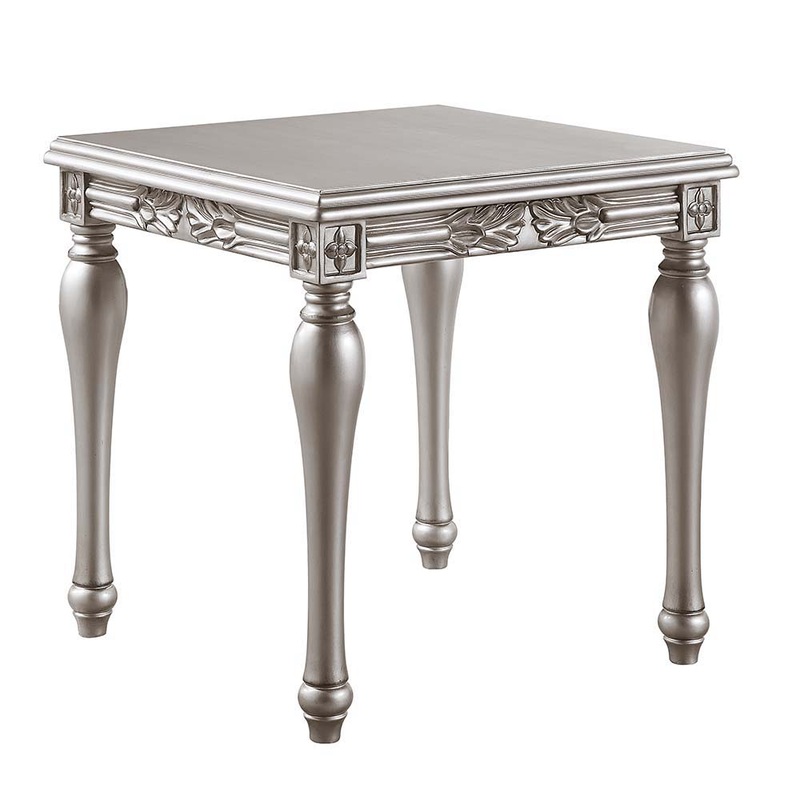 Pelumi – End Table – Platinum – Finish