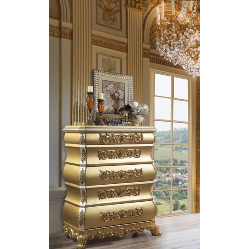 Seville – Chest – Gold Finish