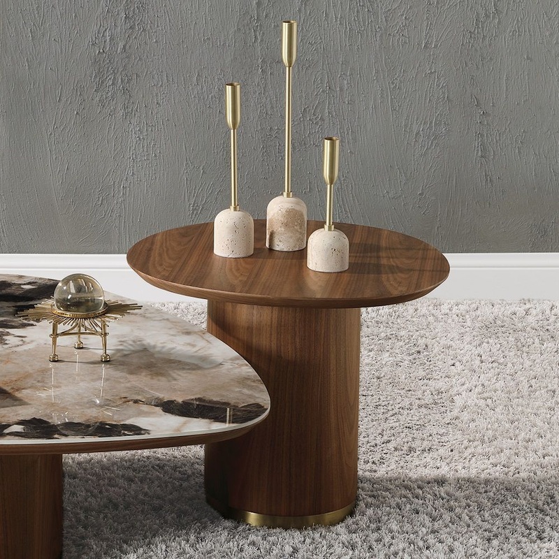 Willene – End Table – Walnut