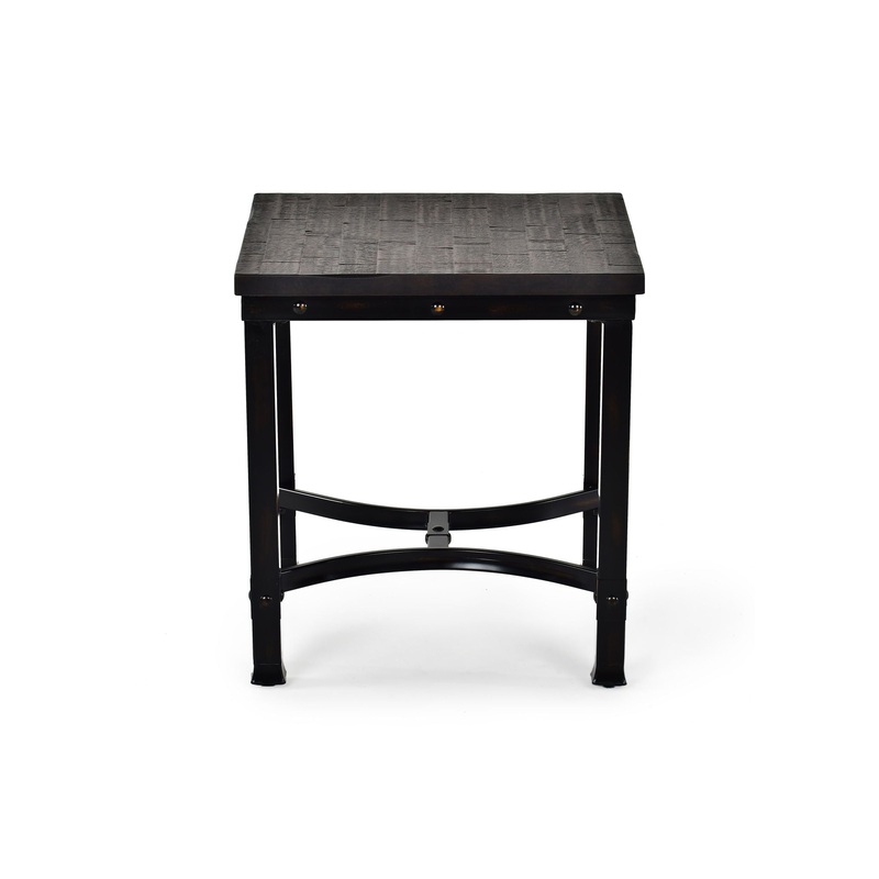 Ambrose – Square End Table – Brown