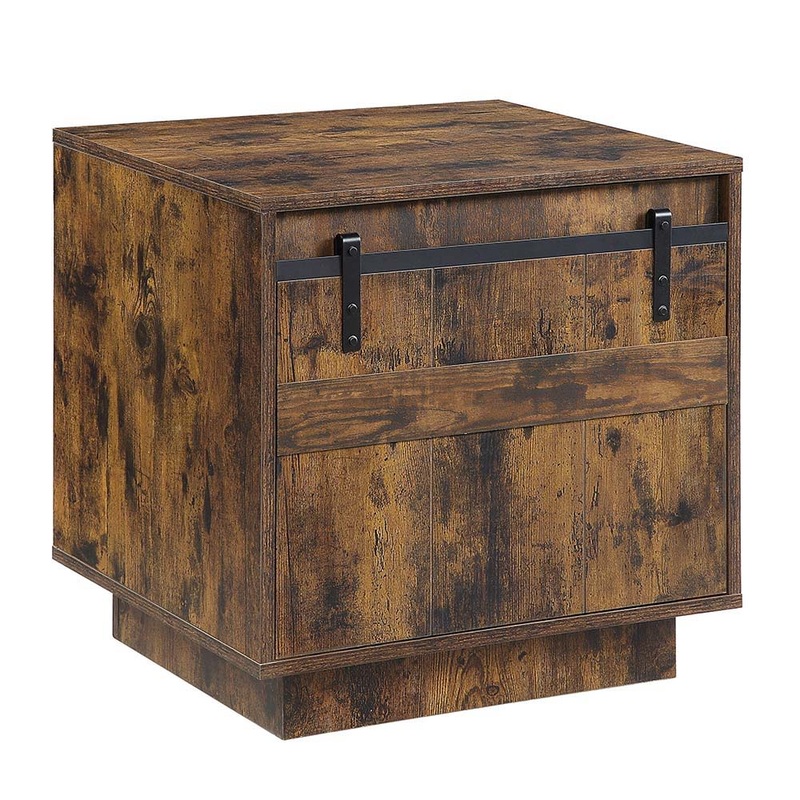 Bellarosa – End Table – Rustic Oak