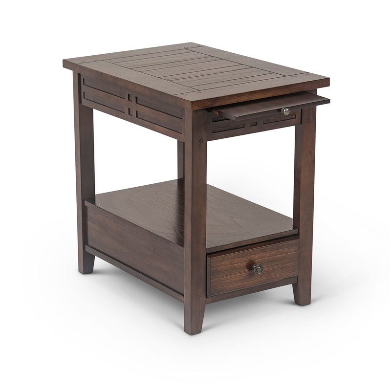 Crestline – Chairside End Table – Brown