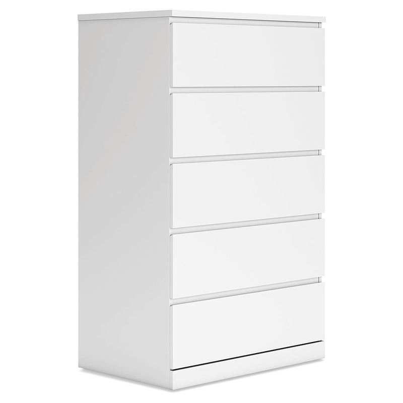 Onita – White – Five Drawer Chest