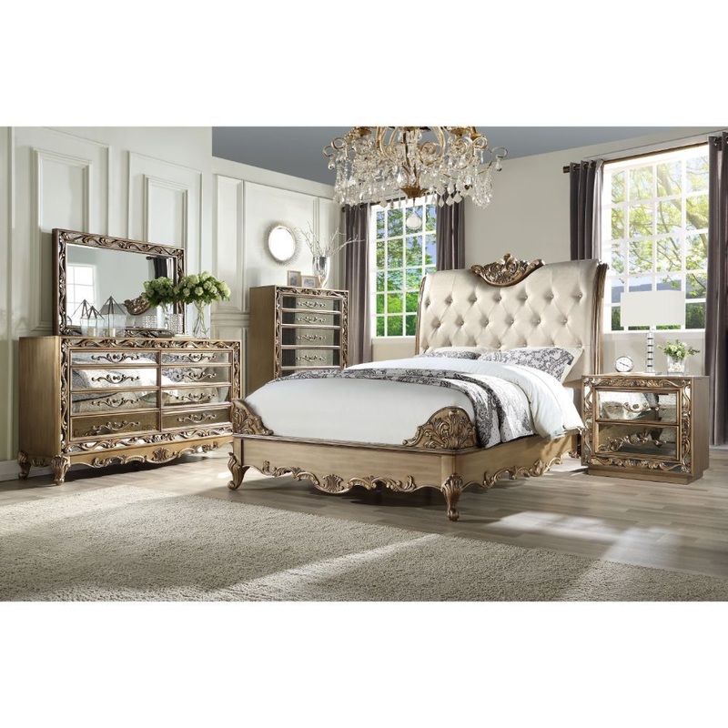 Orianne – Chest – Antique Gold