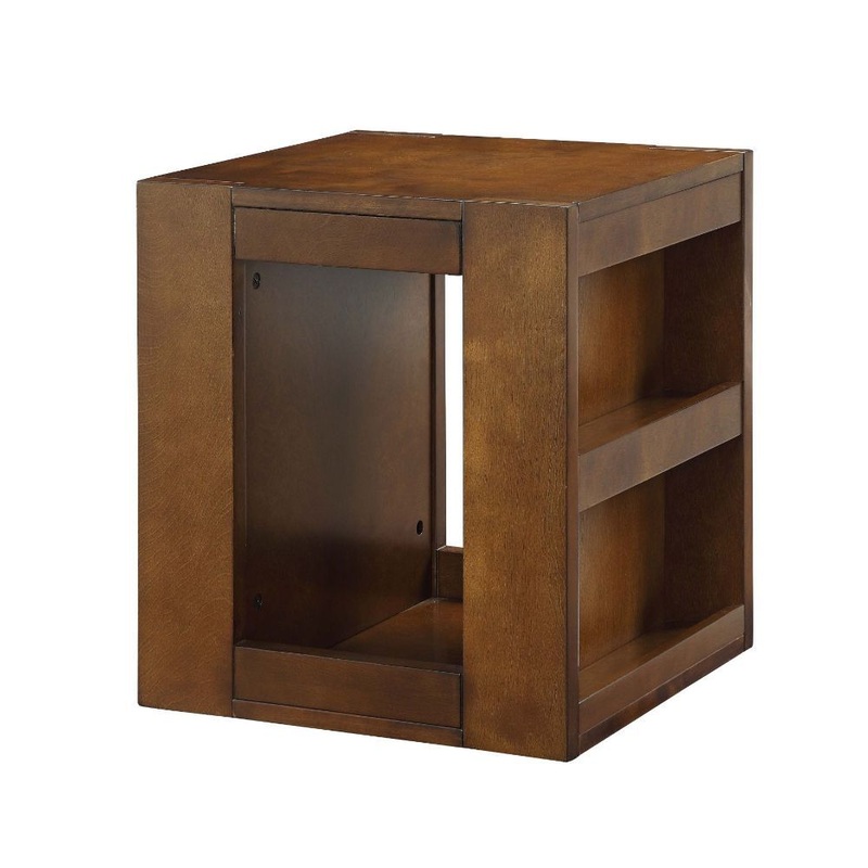 Pisanio – End Table – Espresso – 22″
